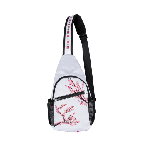 Clarity Street Wear Chest Bag white front view