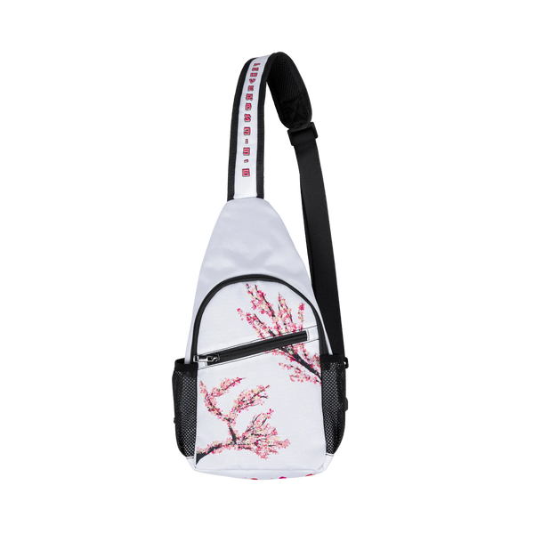 Clarity Street Wear Chest Bag white front view