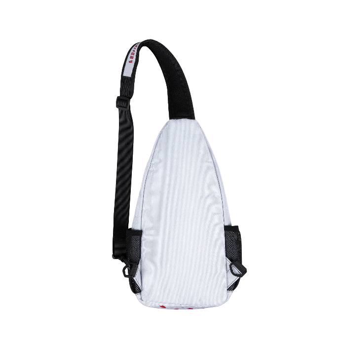 Clarity Street Wear Chest Bag white back view
